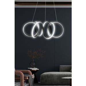 Opviq Earendel Black - White Light Black Chandelier