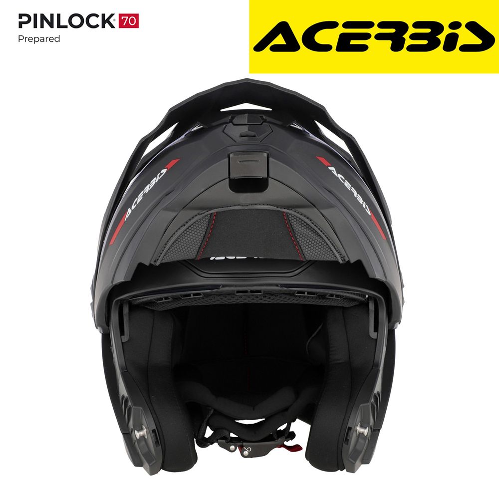 Modularna - flip up kaciga za motor vel.L Acerbis Rider - Crna slika 4