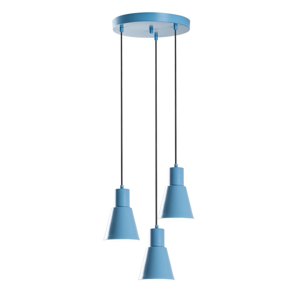 Luster Konikkem - 6357 - 3 - Svijetlo Plava Boja slika 4
