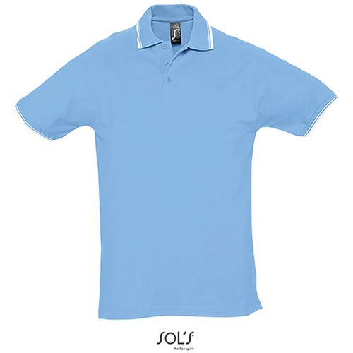 PRACTICE muška polo majica sa kratkim rukavima - Sky blue, XXL  slika 5