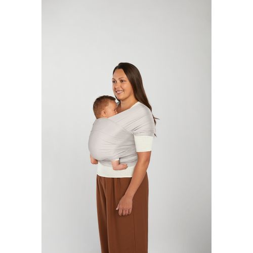 Ergobaby Aura marama, Sustainable Mesh Soft Grey slika 2