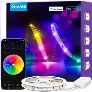 Govee LED set RGBIC Basic, Wi-Fi, Bluetooth, IP 20, 5 m