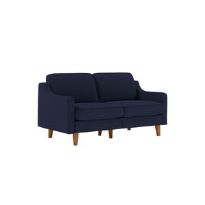 Dvosjed Sofa Robin 2 - noćno plava orah