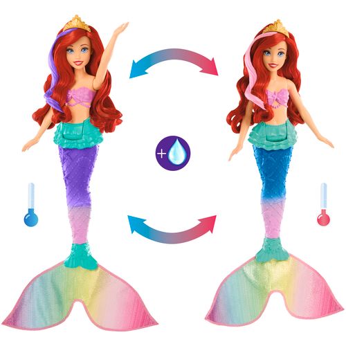 Disney princeze Ariel sirena s promjenom boje slika 1