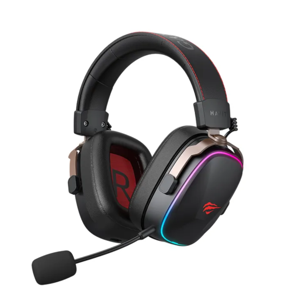 Havit Gamenote RGB LED bežične slušalice s mikrofonom HV-H2039BG slika 1