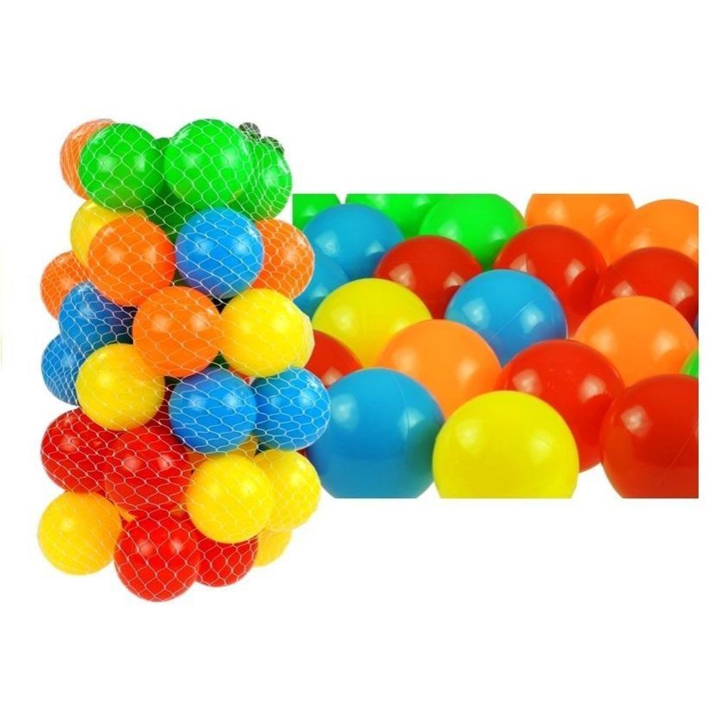 Plastične loptice za igraonice i bazene 7cm 50 komada slika 2
