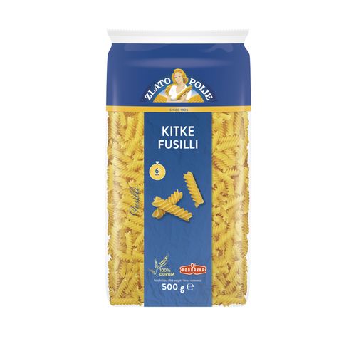 Zlato Polje tjestenina fusilli 500 g slika 1