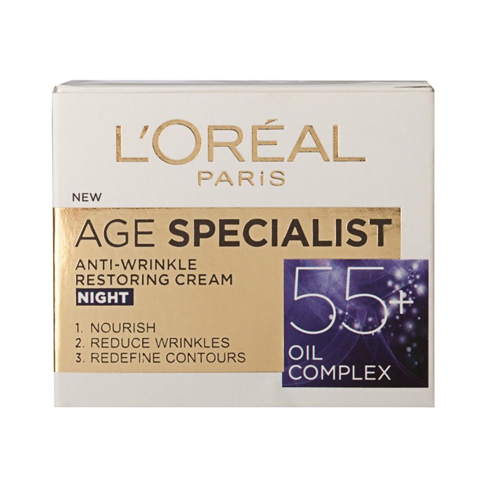 L'Oréal Paris noćna krema za lice Age Specialist 55+ 50ml slika 2