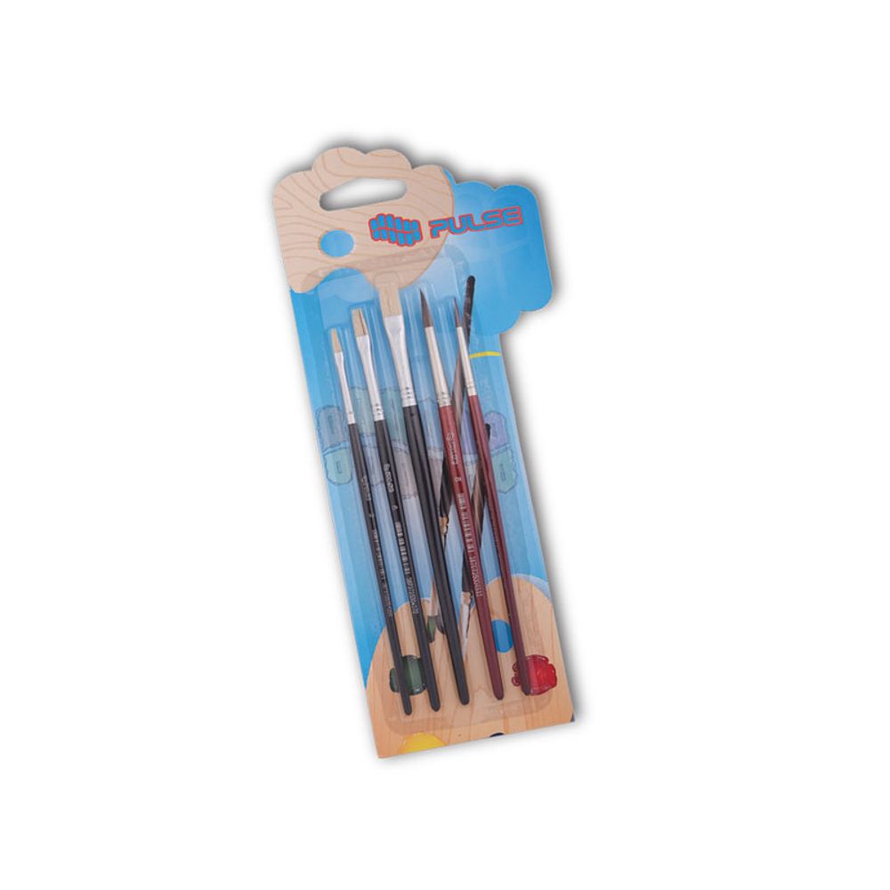 ČETKICE PULSE ZA TEMPERE I VODENE BOJE BL. 5/1 slika 1