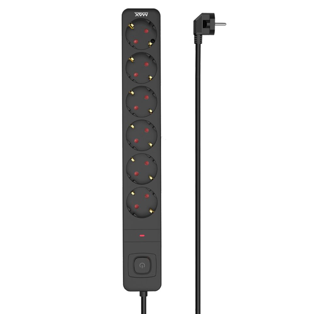 Produžni kabal MAX MPS-306SOPB 3M slika 1
