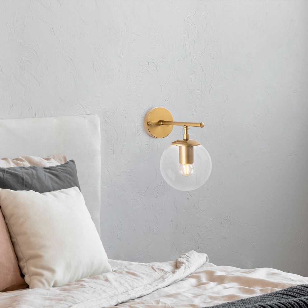 Zidna lampa Roe - 10720 sjajno zlato slika 1
