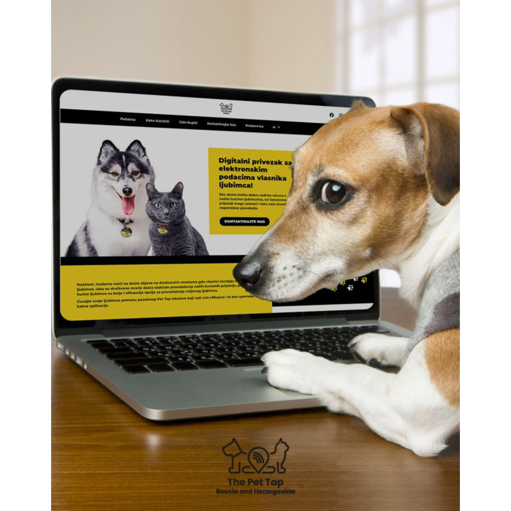 The Pet Tap ID Locator Privjesak za kućne ljubimce slika 2