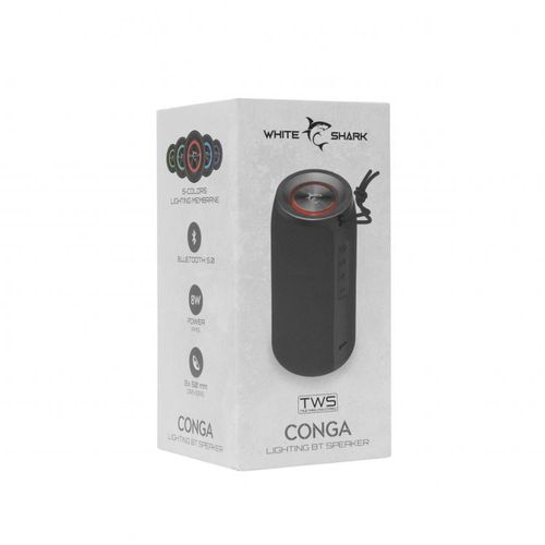 White Shark bluetooth zvučnik GBT-808 CONGA crni slika 7