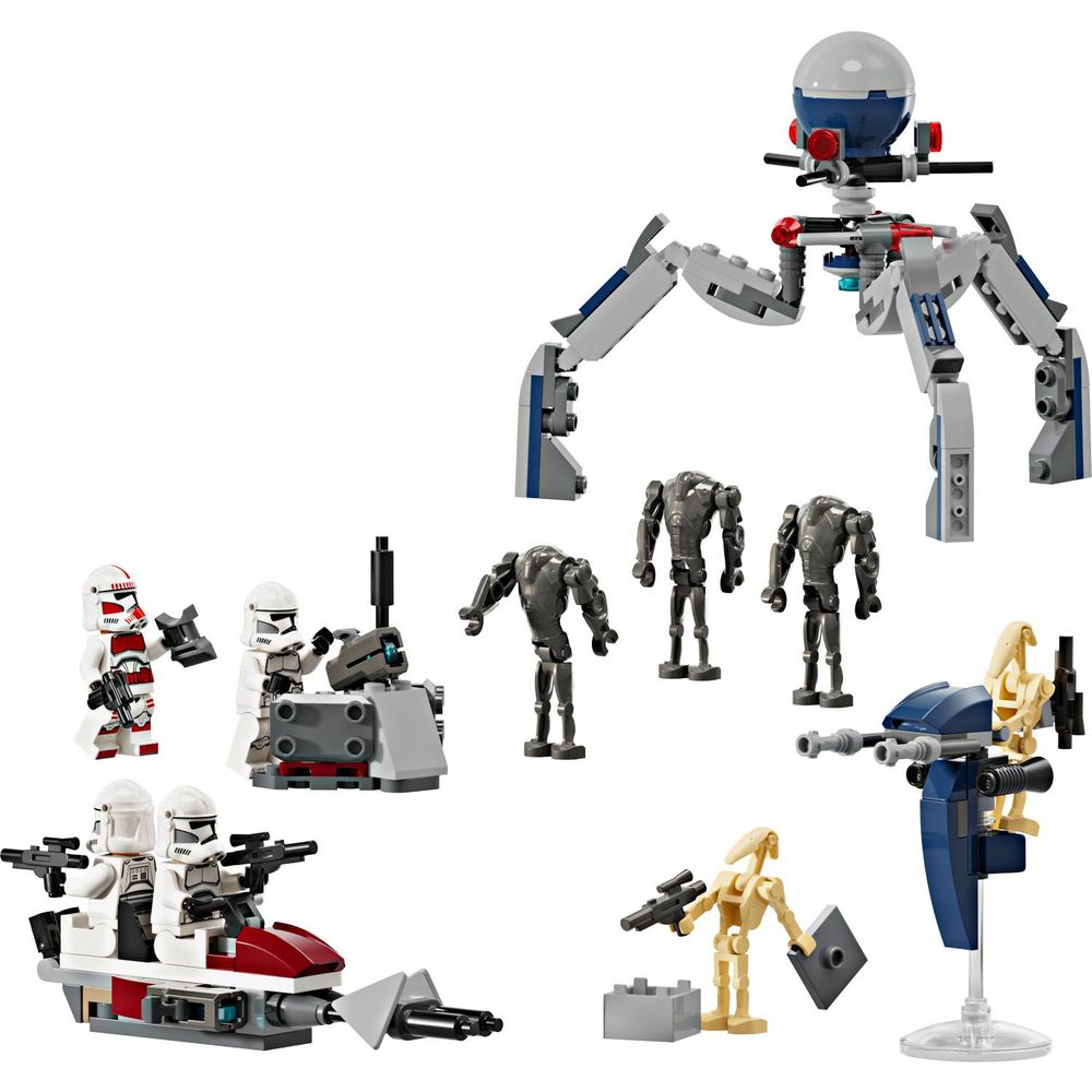 LEGO 75372 Clone Trooper & Batlle Droid - Borbeni komplet slika 2