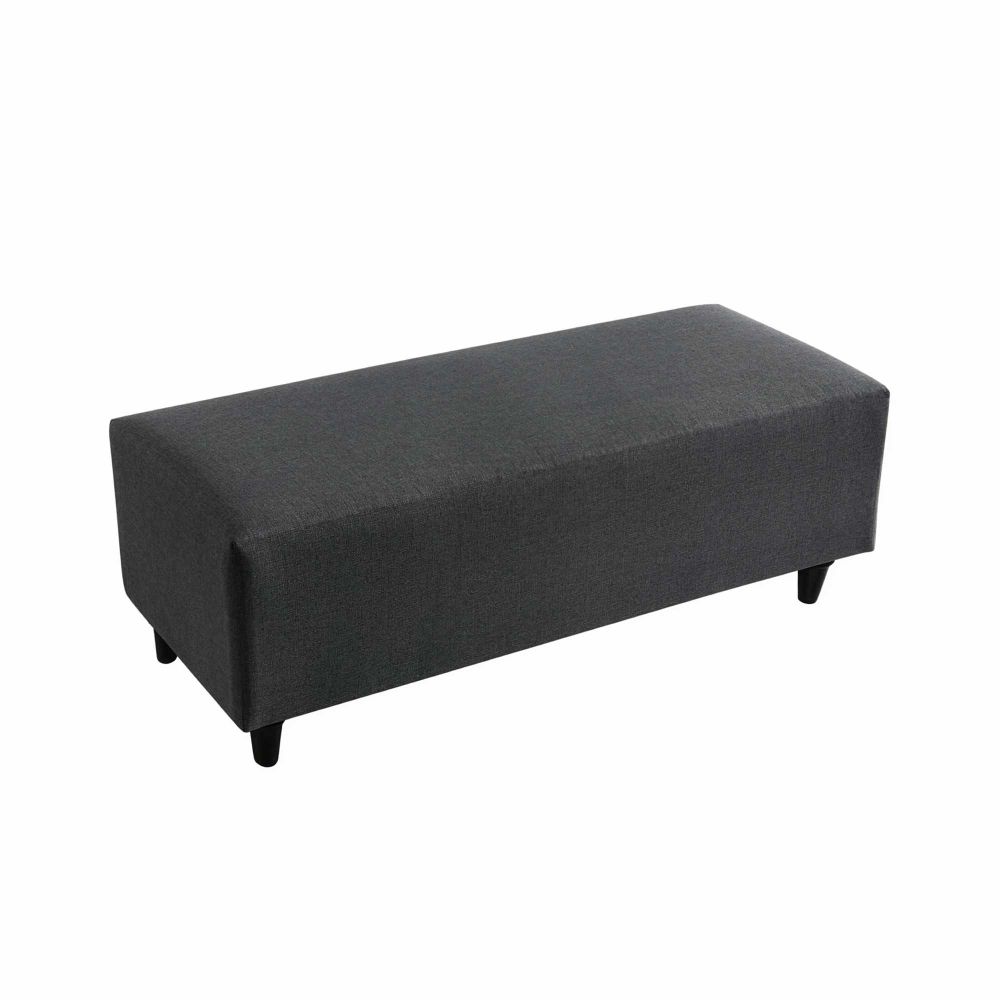 Pouffe Flavia - Tamno Siva slika 4