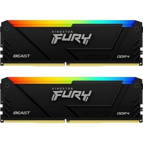 MEM DDR4.16GB 3200MHz (2x8) FURY Beast RGB KF432C16BB2AK2/16 slika 1