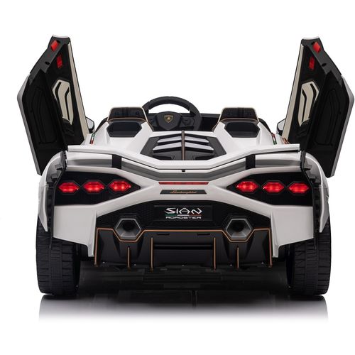 Licencirani auto na akumumulator Lamborghini SIAN 4x100W - dvosjed - bijeli slika 7
