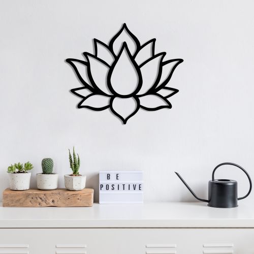 Wallity Metalna zidna dekoracija, Lotus Flower 1 slika 2