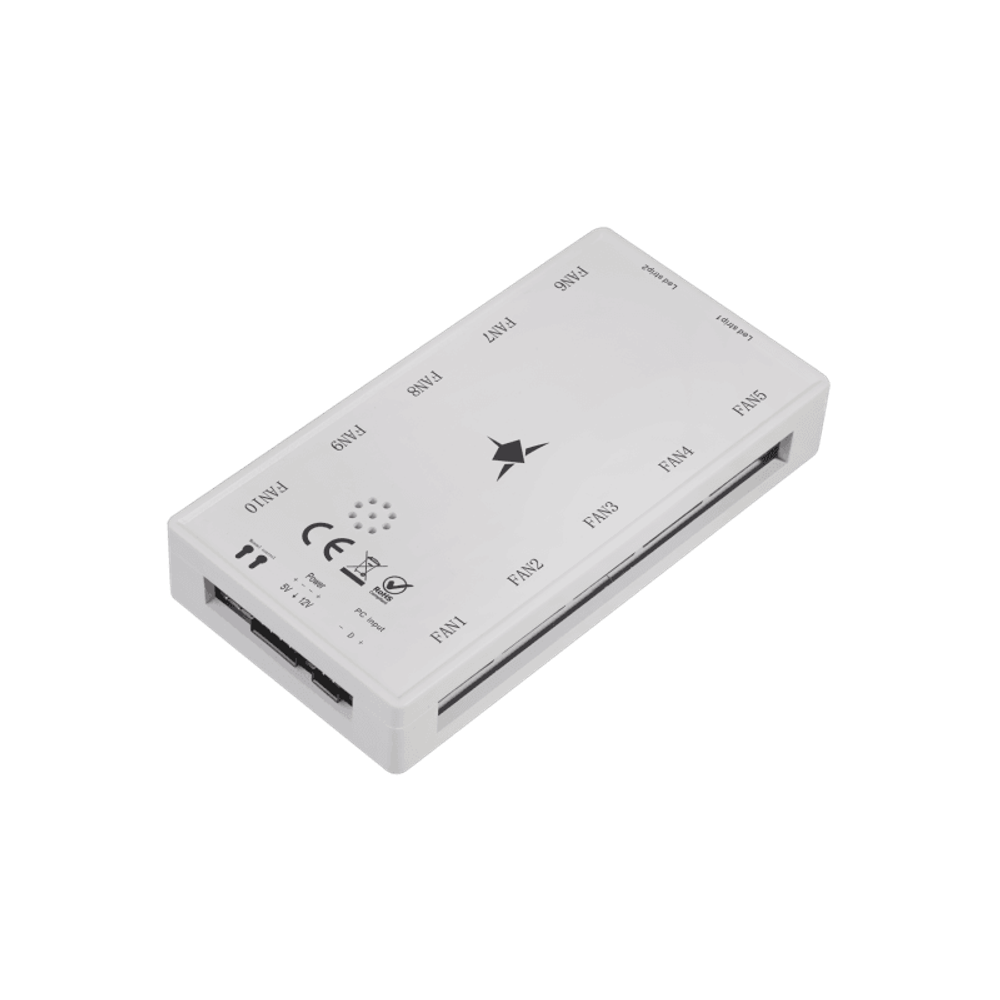 WHITE SHARK Ventilator GCF-S028-005 NEBULA-2 / ARGB KIT, bijeli slika 5
