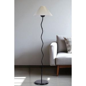 Opviq Podna lampa 638, bijela, crna