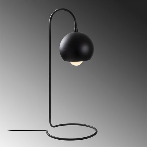 Opviq Stolna lampa YILAN, crna, metal, 14 x 23 cm, visina 56 cm, duljina kabla 150 cm, E27 40 W, Yılan - NT - 121 slika 4