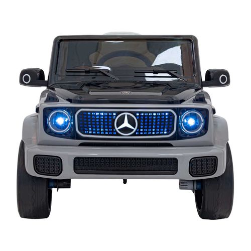 Licencirani auto na akumulator Mercedes Benz EQG 4x4 - srebrni slika 13