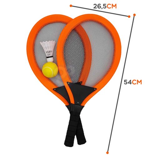 Woopie set za badminton - naranđasti  slika 5