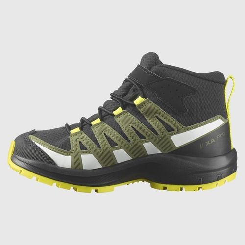 Dječje Tenisice Salomon Xa Pro V8 Mid Cswp Black/Green/Yellow  slika 2