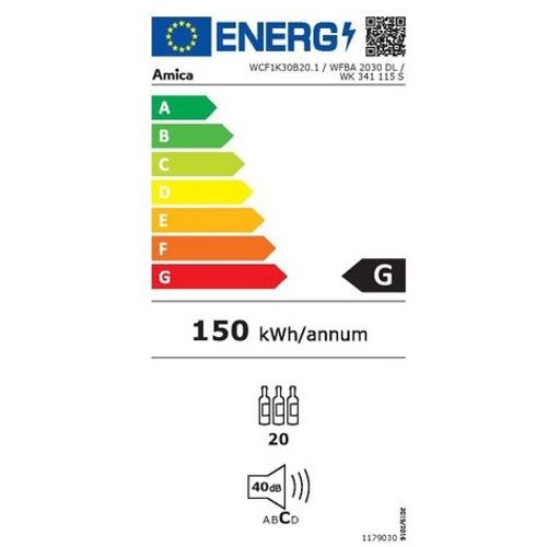 Amica vinski hladnjak WCF1K30B20.1  ( 1179030 ) slika 10