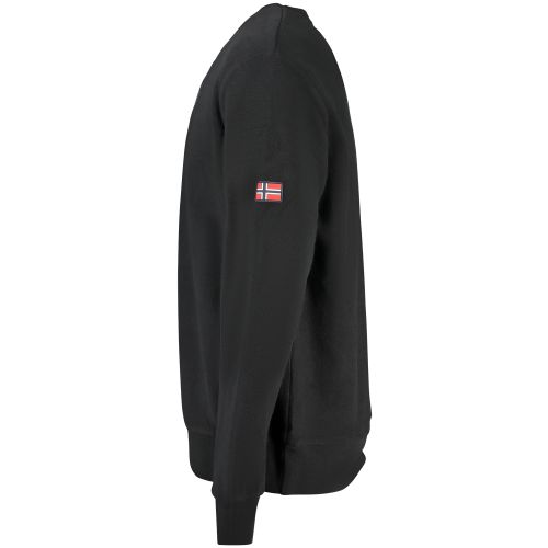 NORWAY 1963 MEN'S BLACK ZIP-UP SWEATSHIRT slika 3