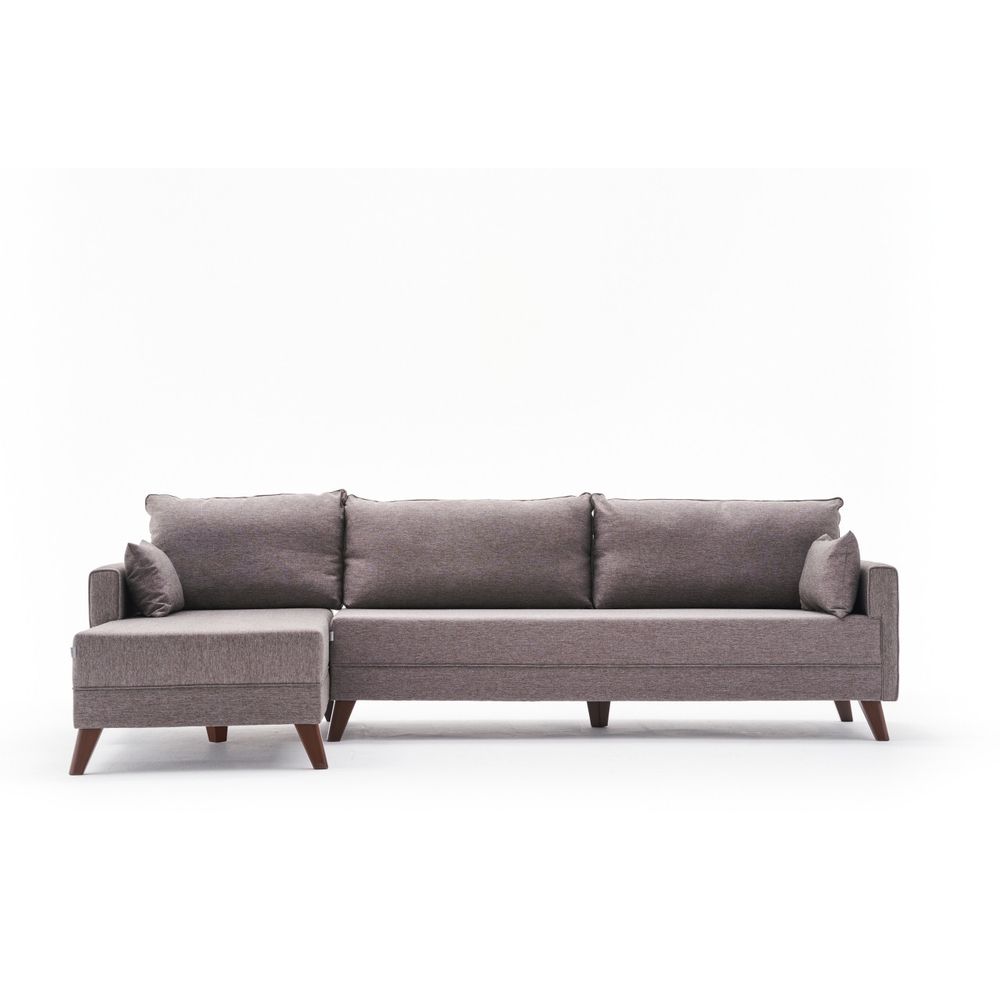 Bella Ugaona Sofa Lijeva - Smeđa slika 5