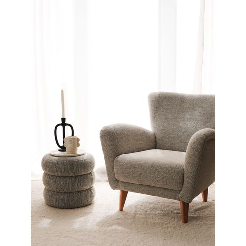 Teddy - Grey Grey Wing Chair slika 1