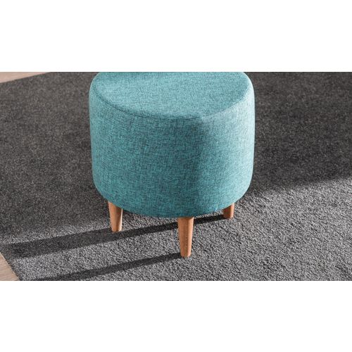 Atelier Del Sofa Tabure, Tirkiz, Liza - Turquoise slika 2