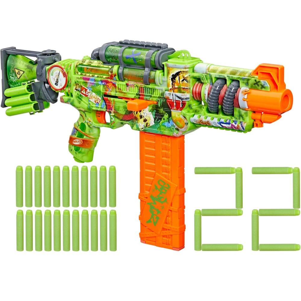 Nerf F8962 Puška sa mekim mecima Zombie Corrupter slika 1