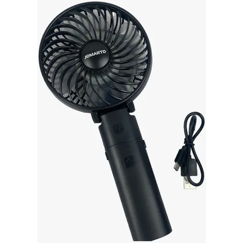 JOMARTO Mini ručni ventilator crni slika 2