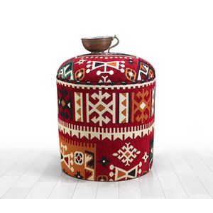 Bozok v2 - Multicolor Multicolor Pouffe