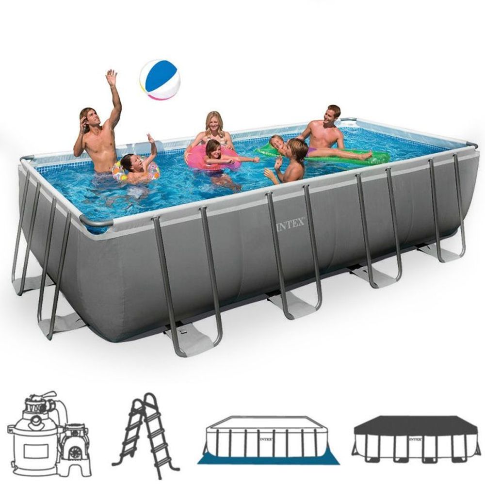 Intex bazen sa metalnom konstrukcijom 549 x 274 x 132 cm Ultra XTR 26356NP slika 3