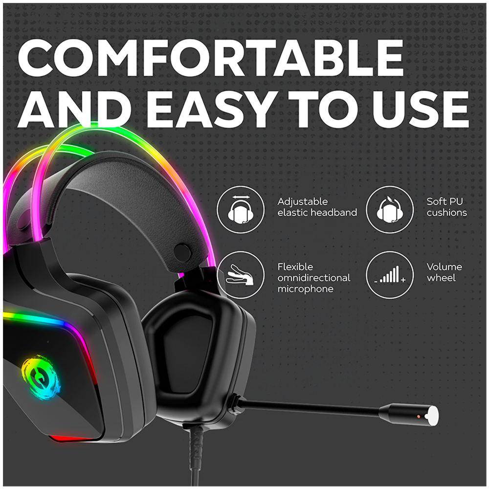 CANYON Darkless GH-9A RGB Gejmerske Slušalice slika 8