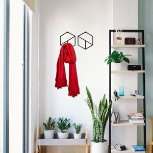 Wallity Metalna zidna kuka, Geometric