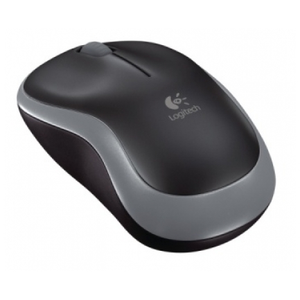 Logitech M185 bežični mini miš, crni