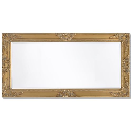 Zidno Ogledalo Barokni stil 100x50 cm Zlatna boja slika 31