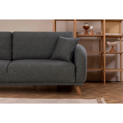 Atelier Del Sofa Hera - Antracit Trosed na Razvlačenje slika 3