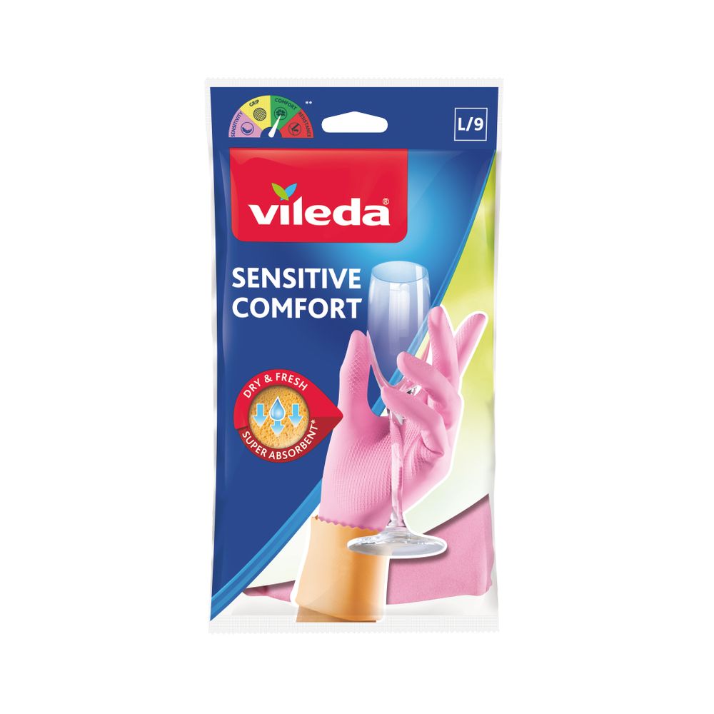 Vileda Rukavice Comfort sensitive - velike slika 1
