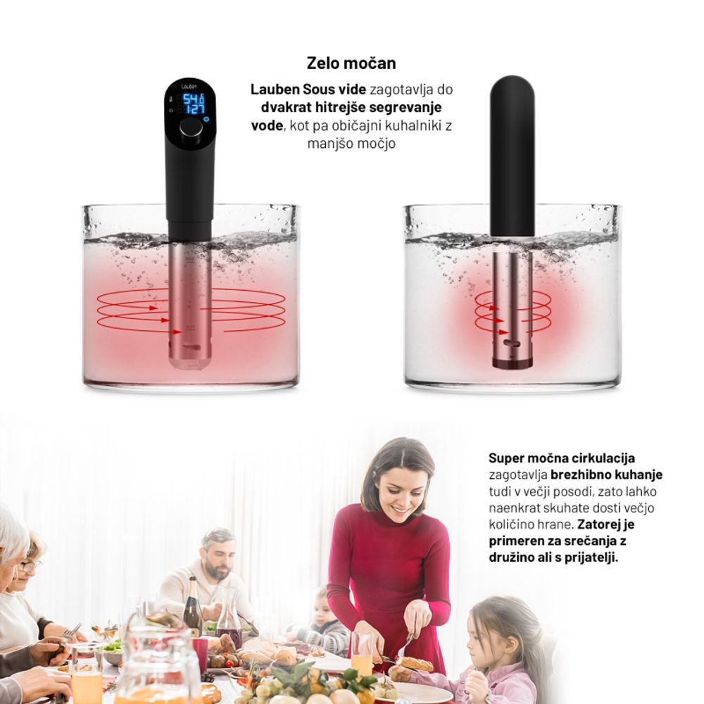 Lauben Sous Vide Stick SV01 kuhalo slika 3