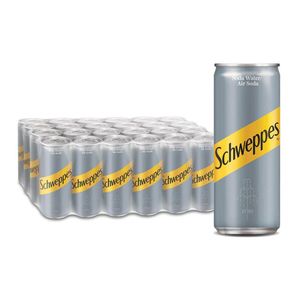 Schweppes Soda Voda limenka 24x0.33l