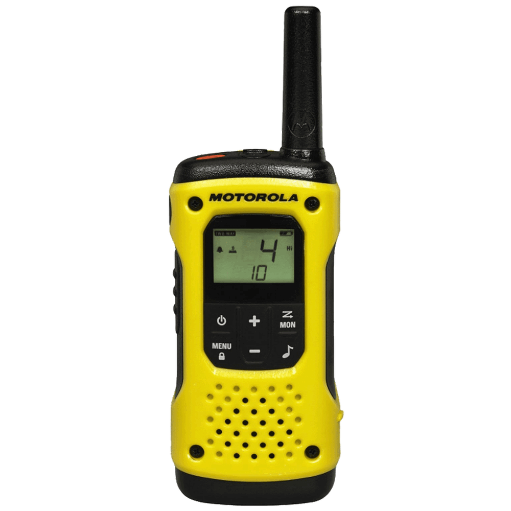 Motorola Walkie Talkie, domet 10 km, 16 kanala, žuto/crna - TLKR T92 slika 2