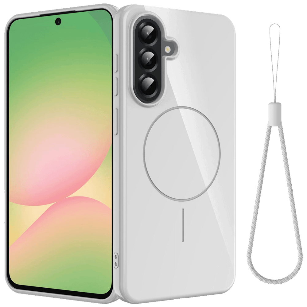 NN-Su Maska za Samsung A56, MagSafe, sa vezicom, Transparent - Galaxy A56 TPU MagSafe Phone Case slika 1