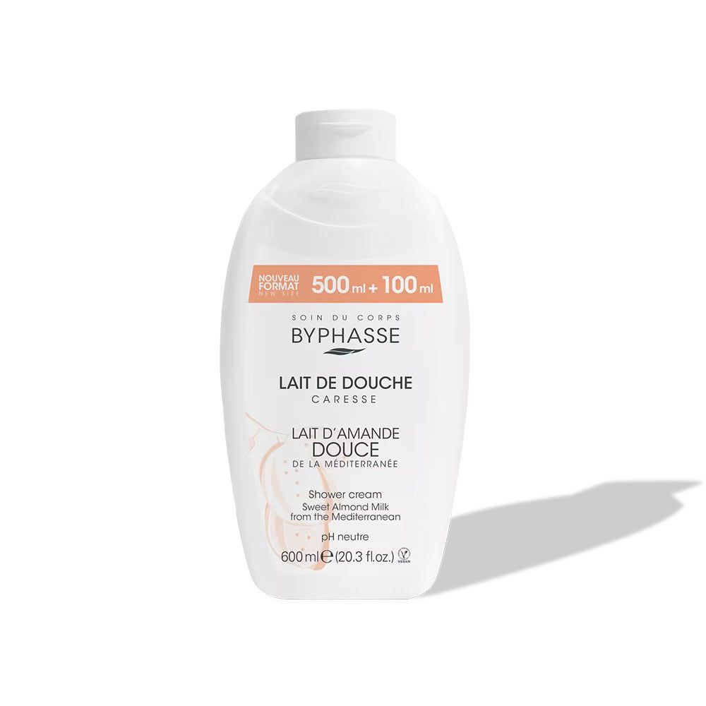 Byphasse Gel za tuširanje Cream Almond milk 600ml slika 1