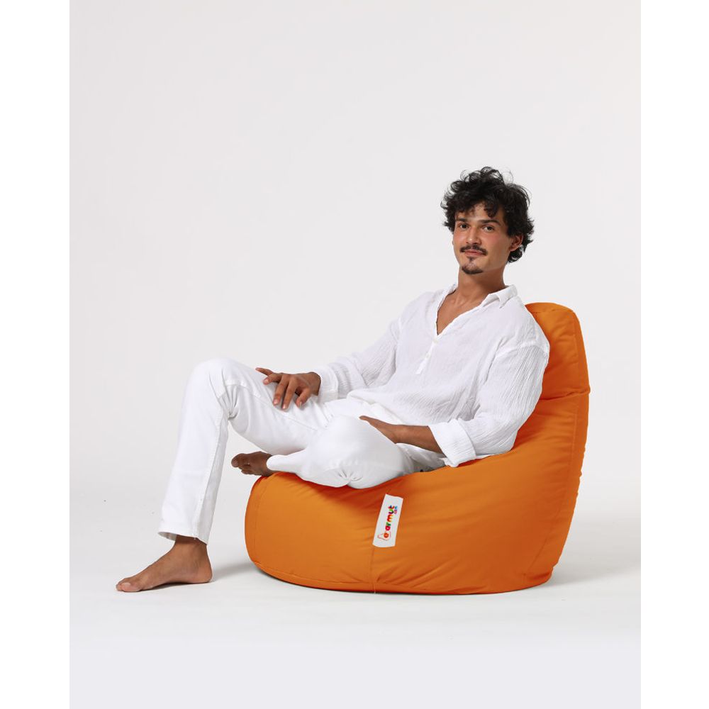 Drop L - Narandžasti Baštenski Bean Bag slika 4
