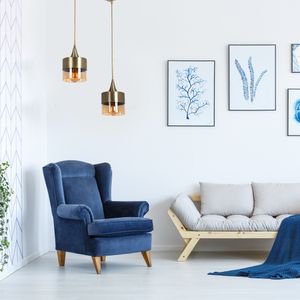 Vintage Luster Sahra 2 Li Sıralı Sarkıt u Eskitme Stilu
